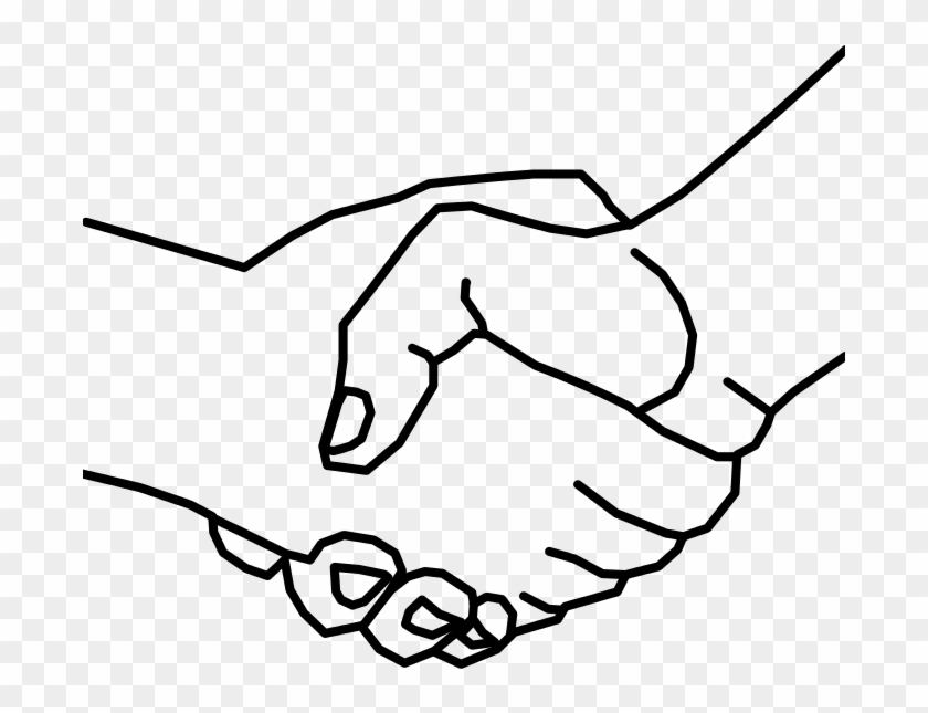 Clipart Of A Handshake - You Are My Friend [book] - Free Transparent ...